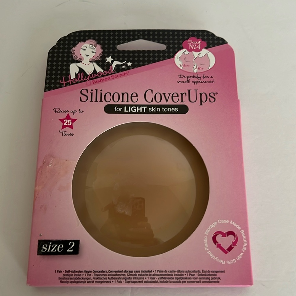 NWT Hollywood Fashion Secrets Silicone Cover Ups